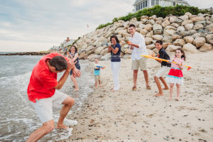 Cape Cod Family Photo Beach Session at the Popponessett in Mashppe, Massachusetts - Sarah Murray Photography